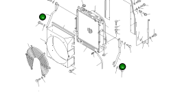 Правая штанга 23D-03-31281 Komatsu