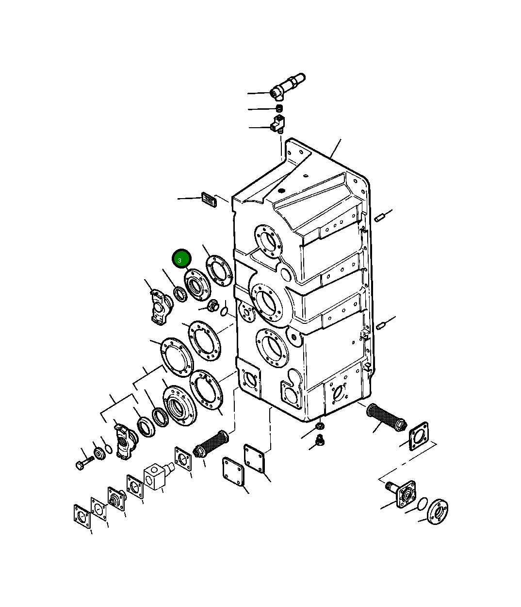 Хомут шланга в сборе 169 151 H2 Komatsu