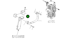 Клапан 21P-970-K232 Komatsu