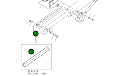 Штанга 416-904-3812 Komatsu