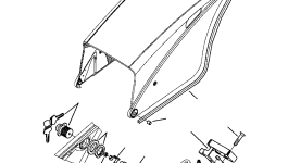 Гайка 2938-54-4210 Komatsu