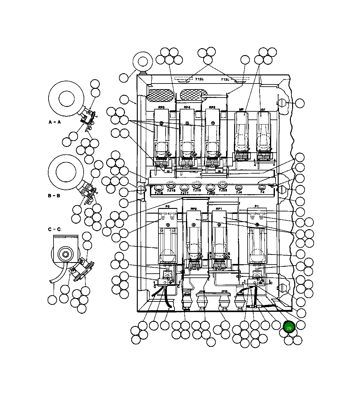 Шинная шина TY2724 Komatsu