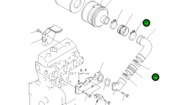 Хомут 6201-12-4680 Komatsu