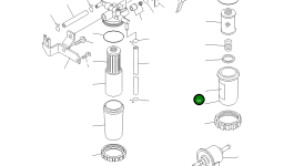 Этикетка KT15831-8746-2 Komatsu