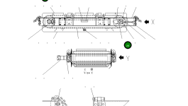 Подшипниковый узел MFR0000441 Komatsu