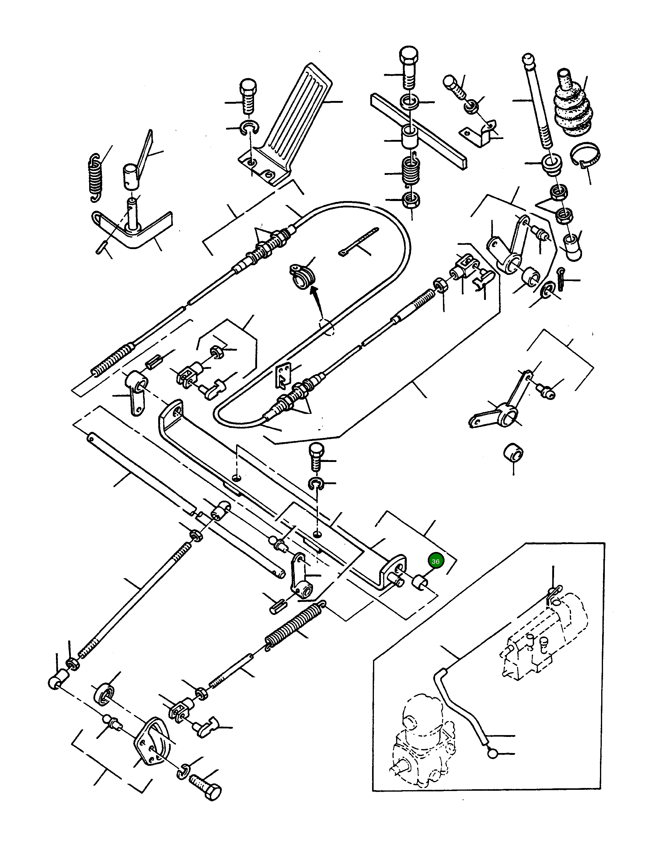 Втулка 2999866M1 Komatsu