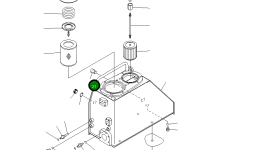 Клапан 198-60-19820 Komatsu