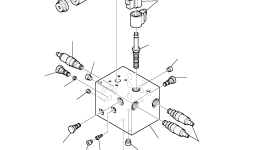 Клапан 21W-09-R3850 Komatsu