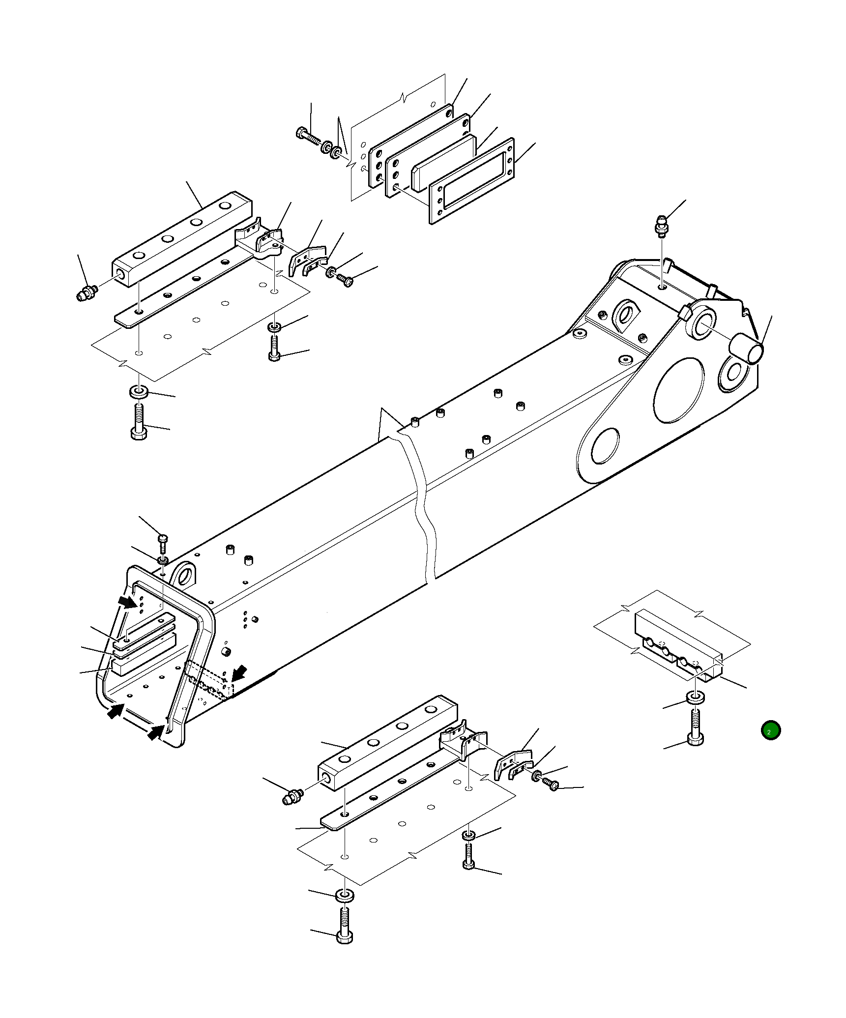 Хомут 395-70-12L12 Komatsu