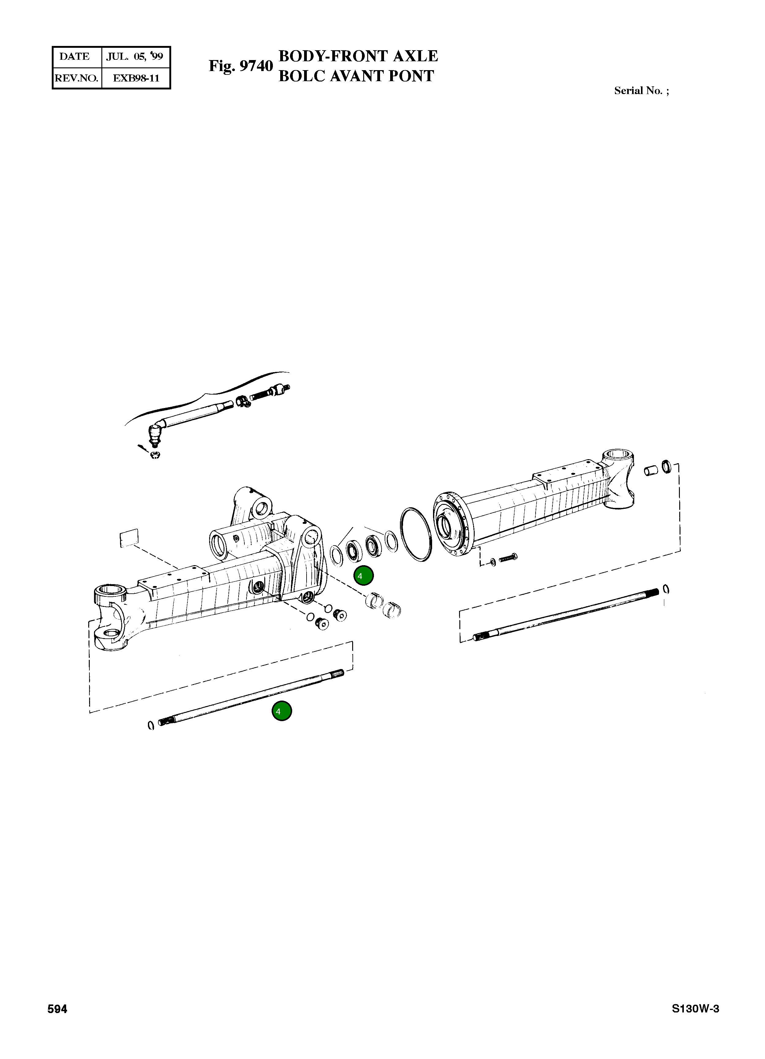 Роликовый подшипник 0750 117 497 Komatsu