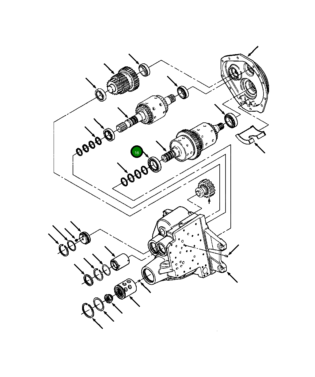 Конический роликовый подшипник (STEYR) 1298 010 H91 Komatsu