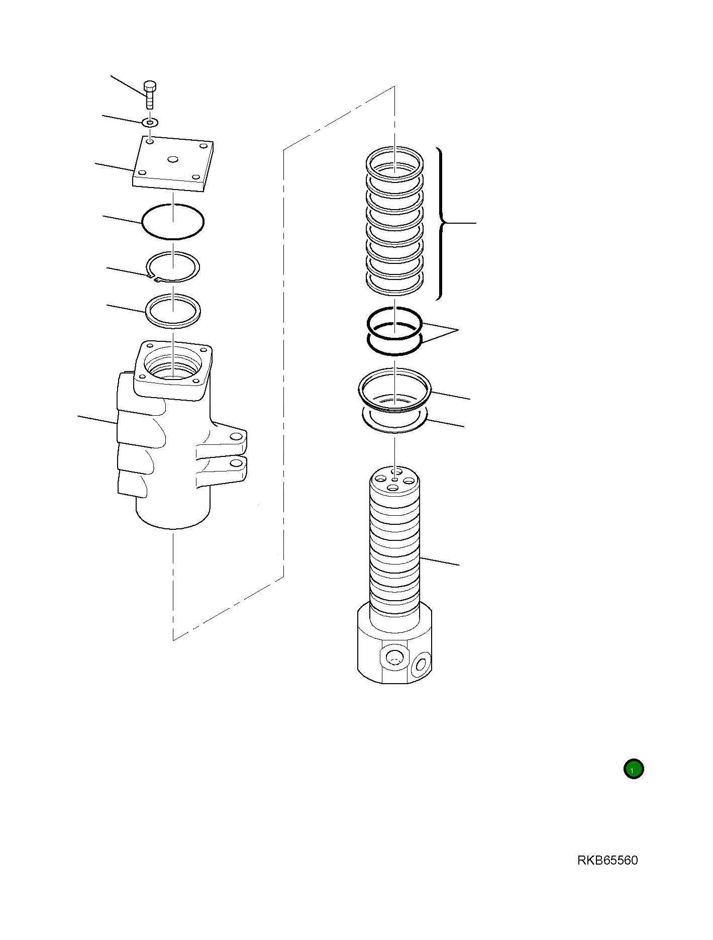 Шток 703-07-R2183 Komatsu