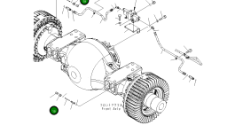 Гайка 426-33-31451 Komatsu