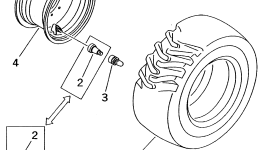 Шина 363-30-21210 Komatsu