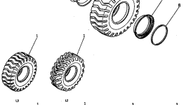 Шина 419-Y49-1110 Komatsu