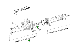 Роликовый подшипник 0750 117 497 Komatsu