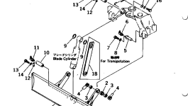 Палец 21E-71-11210 Komatsu