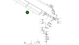 Центральный отвал 418-907-1141 Komatsu