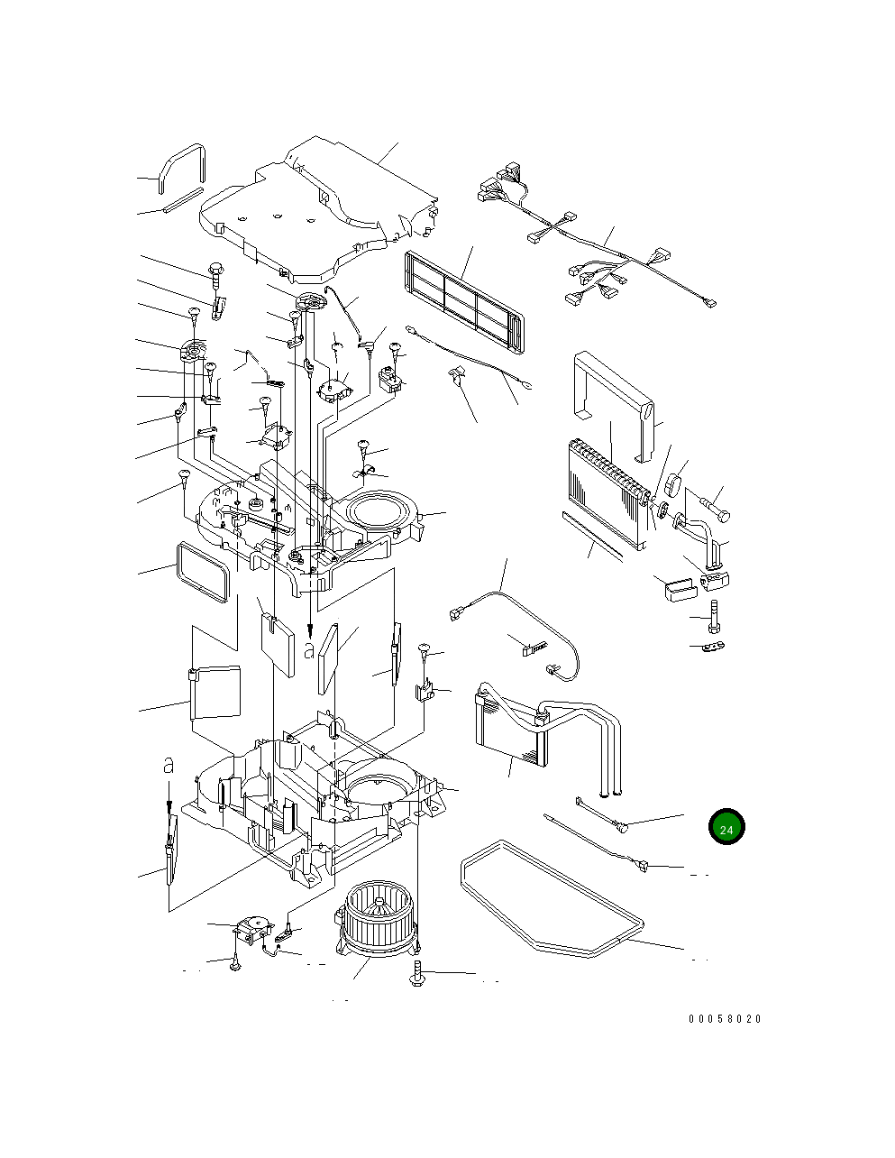 Хомут ND017661-3700 Komatsu