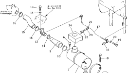 Шланг 207-01-52180 Komatsu