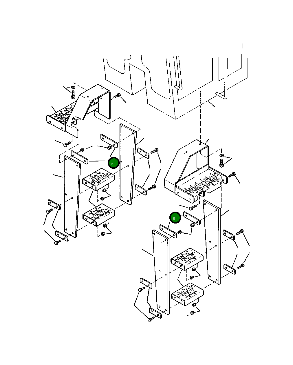 Длинная штанга 1436 237 H1 Komatsu