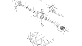 Гайка 124-43-53420 Komatsu