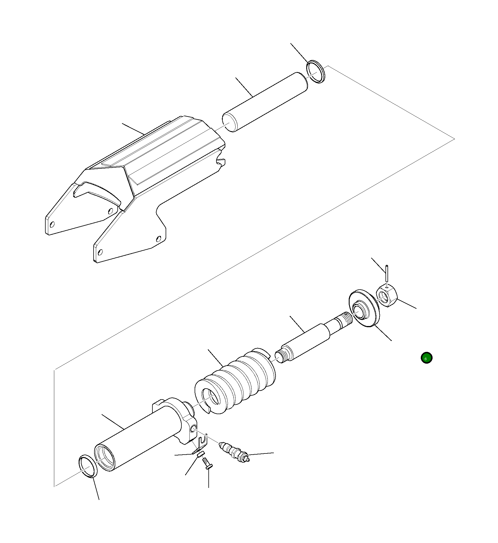 Гайка 37C-22-11350 Komatsu