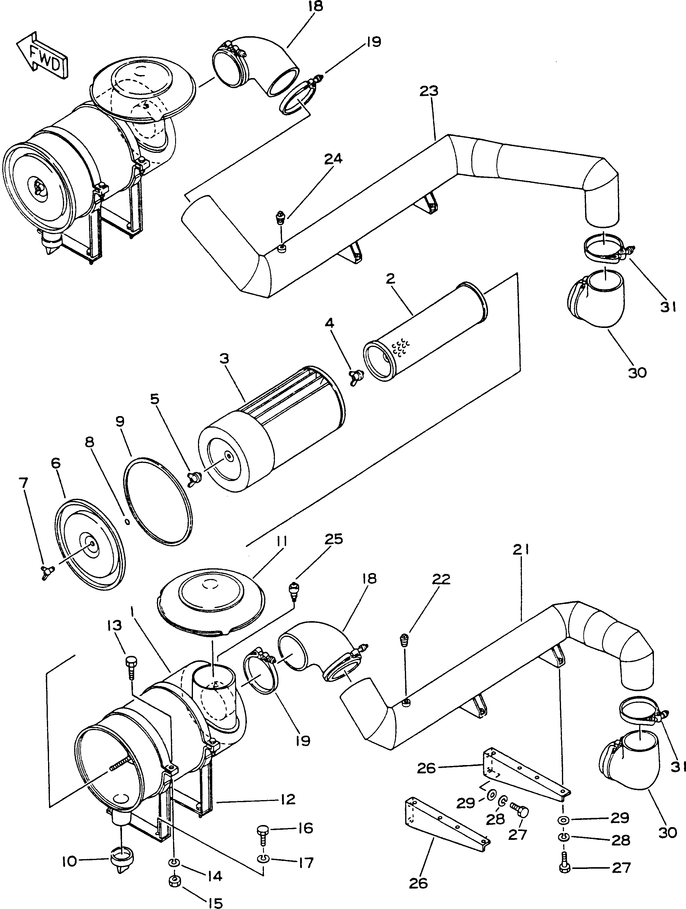 Гайка 491-02-11330 Komatsu