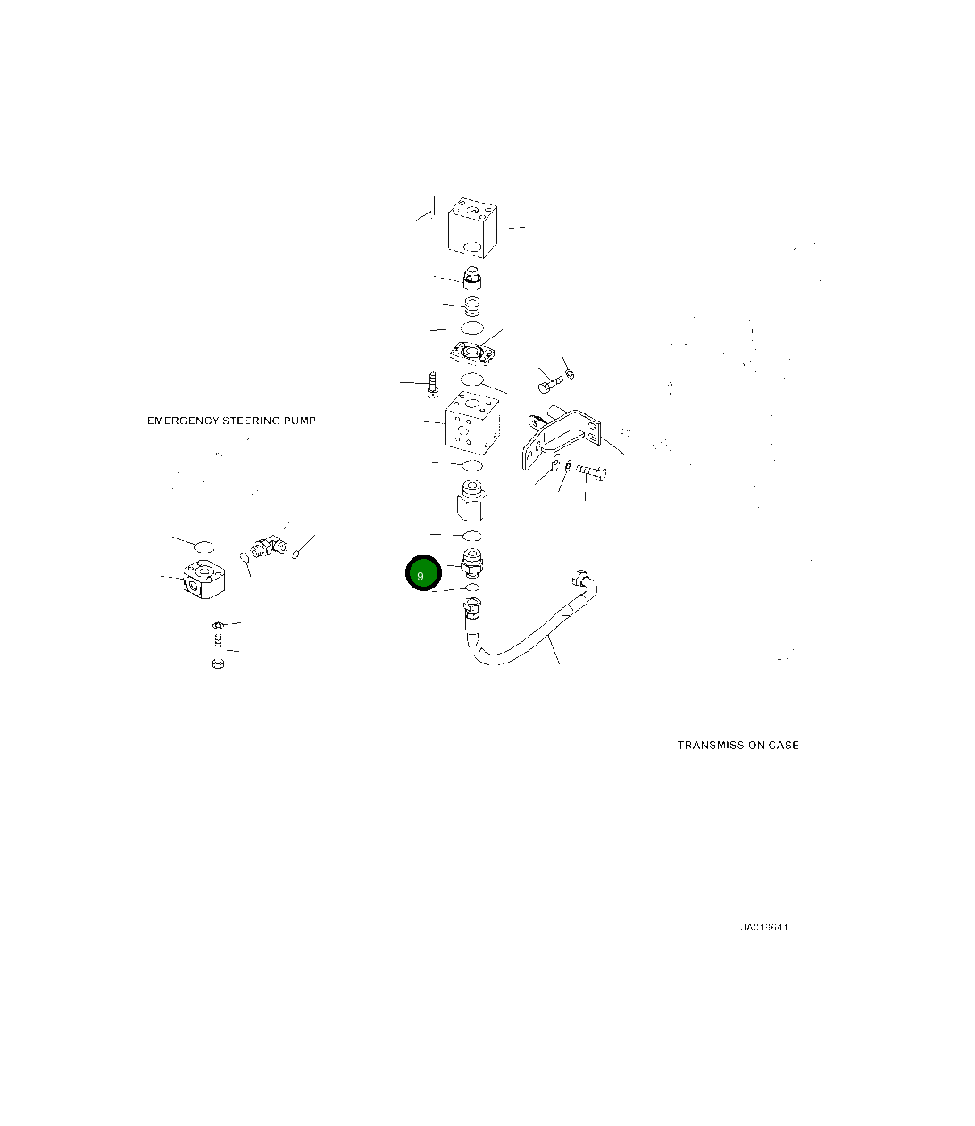 Шарнир 423-62-51580 Komatsu