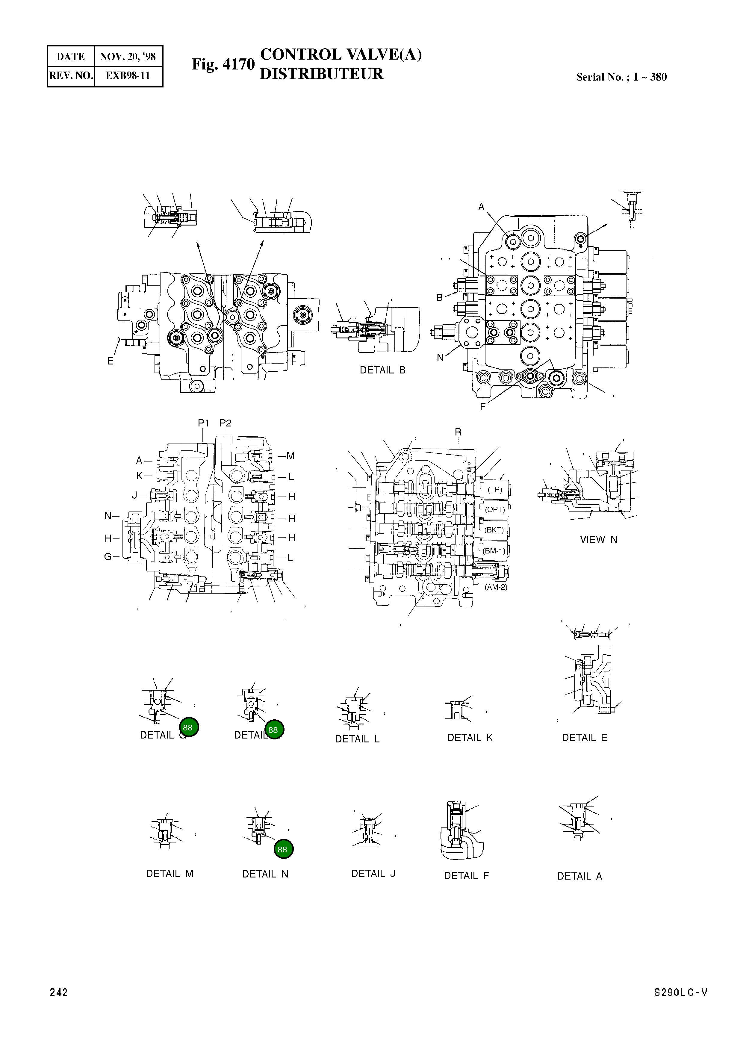 Клапан 3513-157 Komatsu