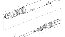 Шток 200080704 Komatsu