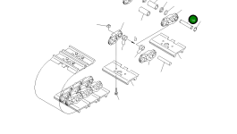 Штифт M 21N-32-31190 Komatsu
