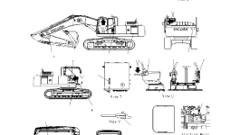 Сиденье 20600-71290 Komatsu