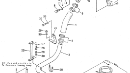 Трубка 22W-62-19642 Komatsu