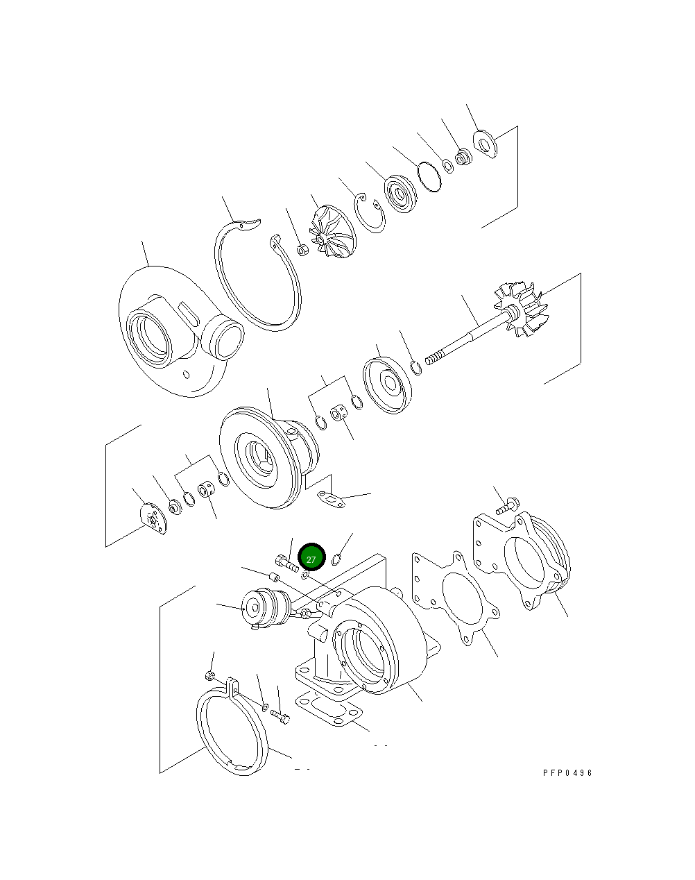 Шайба 6733-81-8650 Komatsu