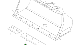 Отвал 419-70-H2C80 Komatsu