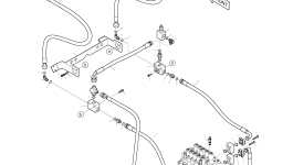 Шланг PF1-870L DS2055874 Komatsu