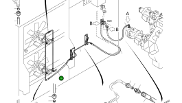 Шланг в сборе DN 25x1100 517 767 98 Komatsu