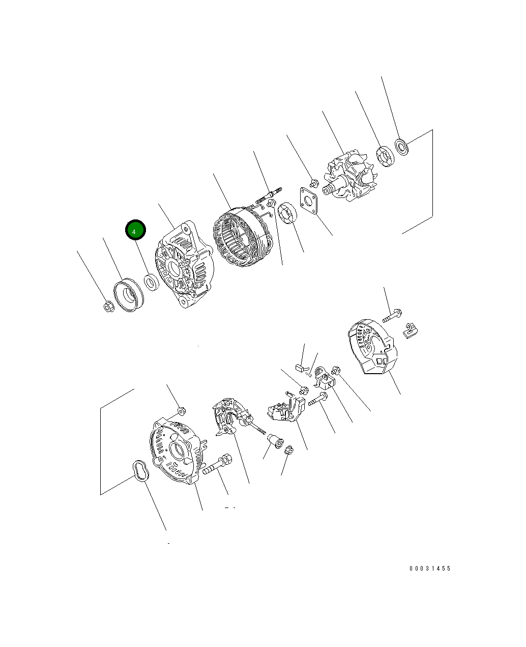 Втулка 460-259 Komatsu