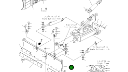 Отвал в сборе 20S-910-0030 Komatsu