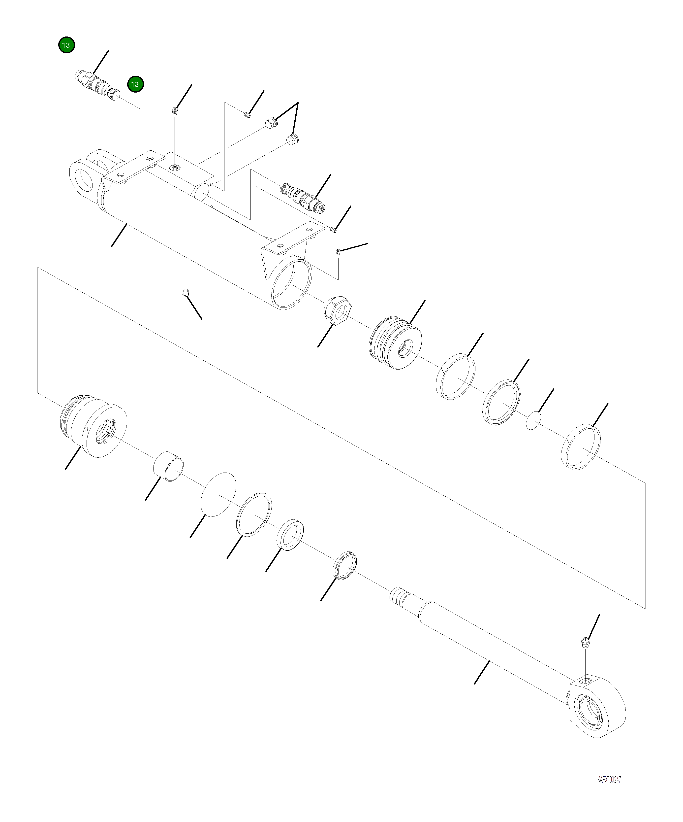 Клапан 4A1-6C-21430 Komatsu