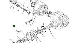 Гайка 801713212 Komatsu
