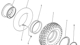 Шина 22W-30-11110 Komatsu