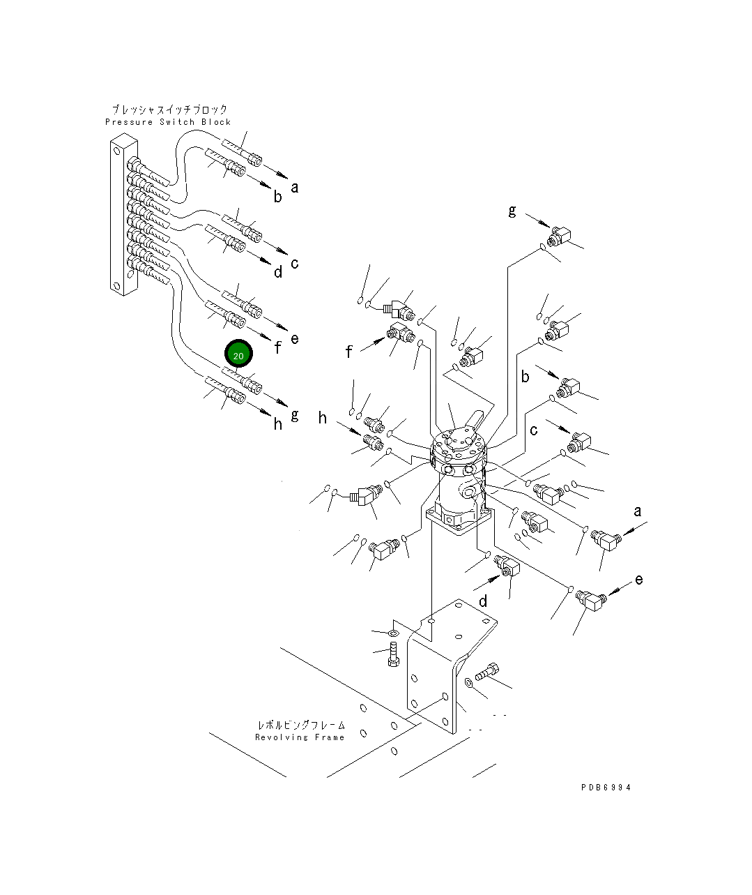 Шланг 300MM 203-62-63280 Komatsu