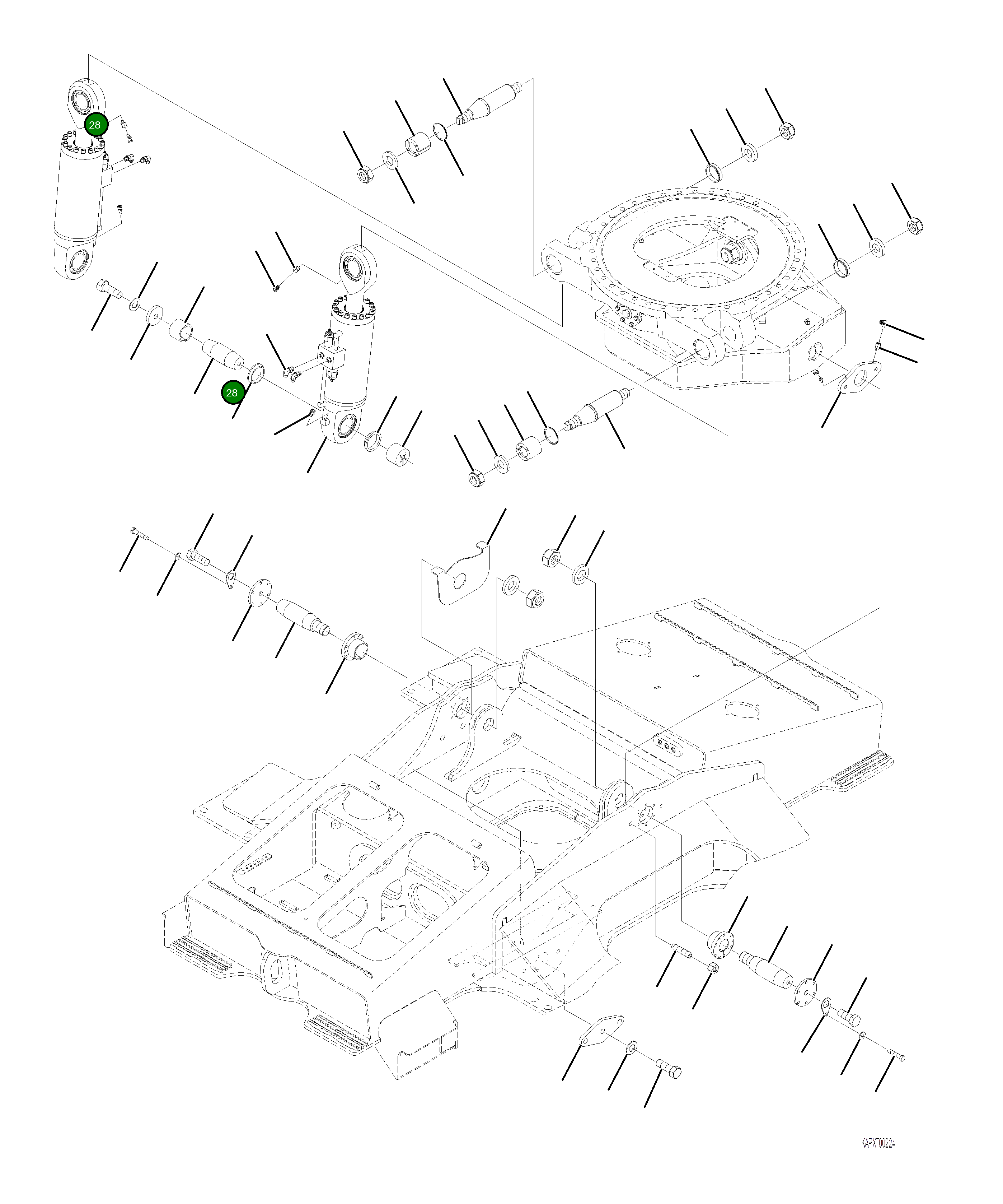 Шайба 4A1-98-21210 Komatsu