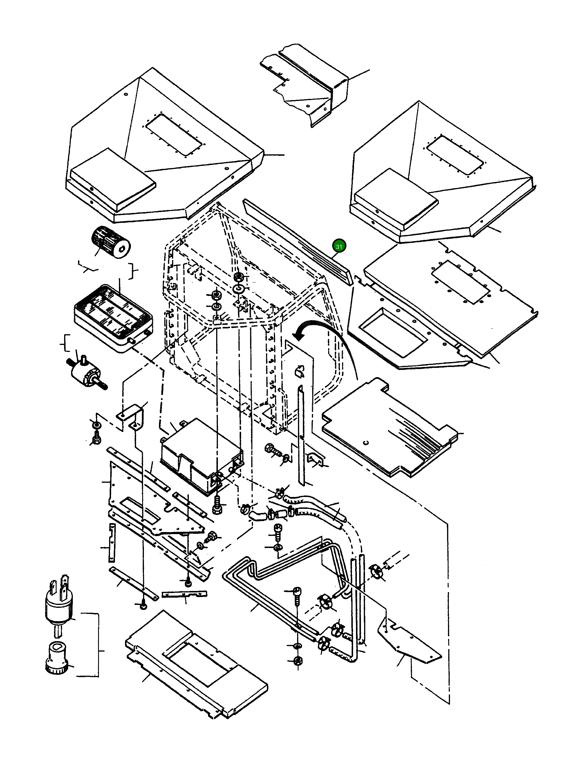 Фильтр 4002264M1 Komatsu