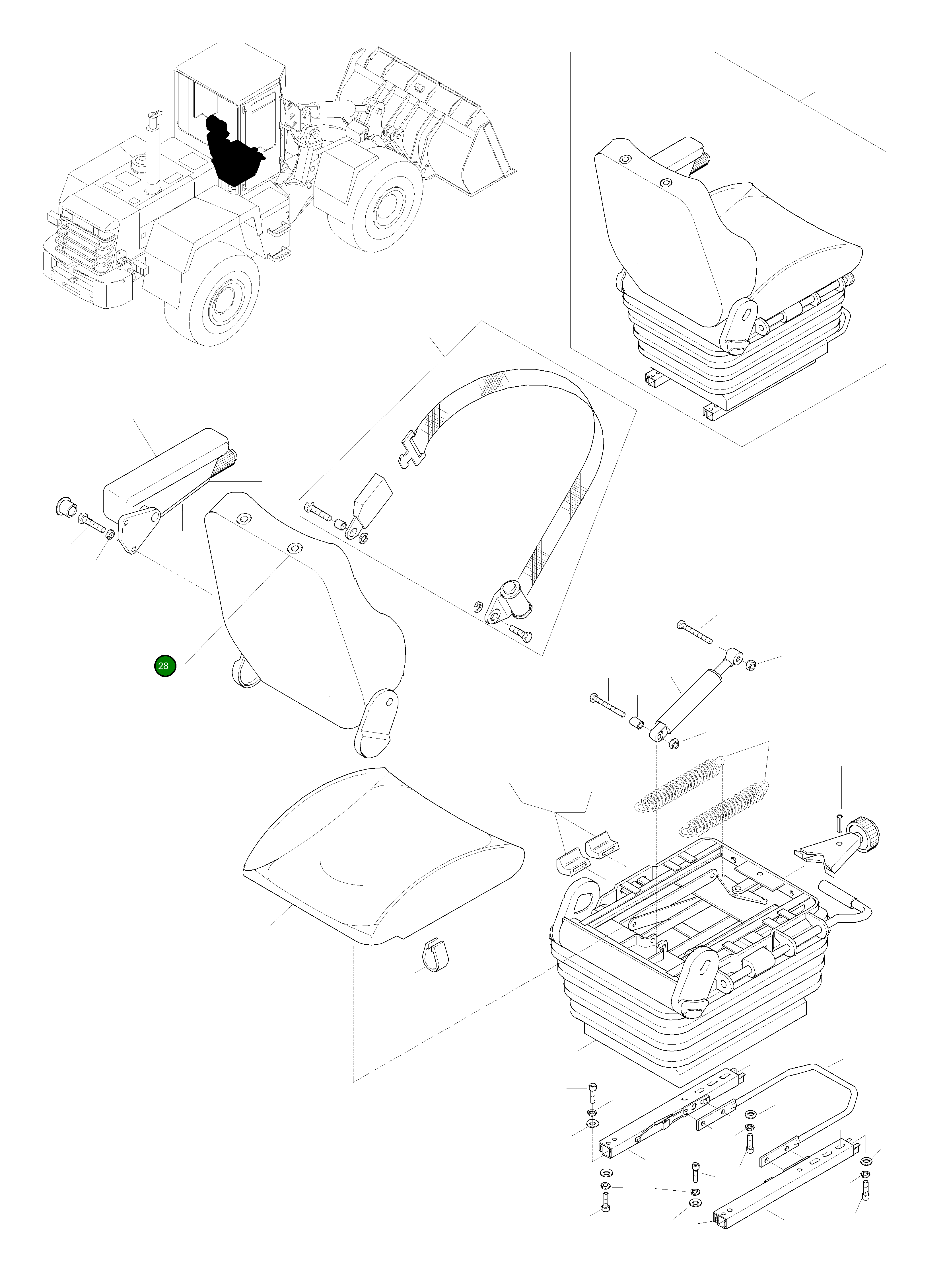 Втулка 42Y-57-H0P25 Komatsu