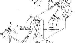 Палец 21E-71-11240 Komatsu