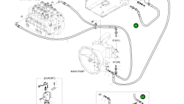 Шланг PF1/2-600L-(St-45) DS2054223 Komatsu