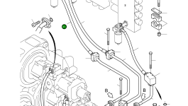 Шланг в сборе DN 40 x 1370 2A2-62-11740 Komatsu
